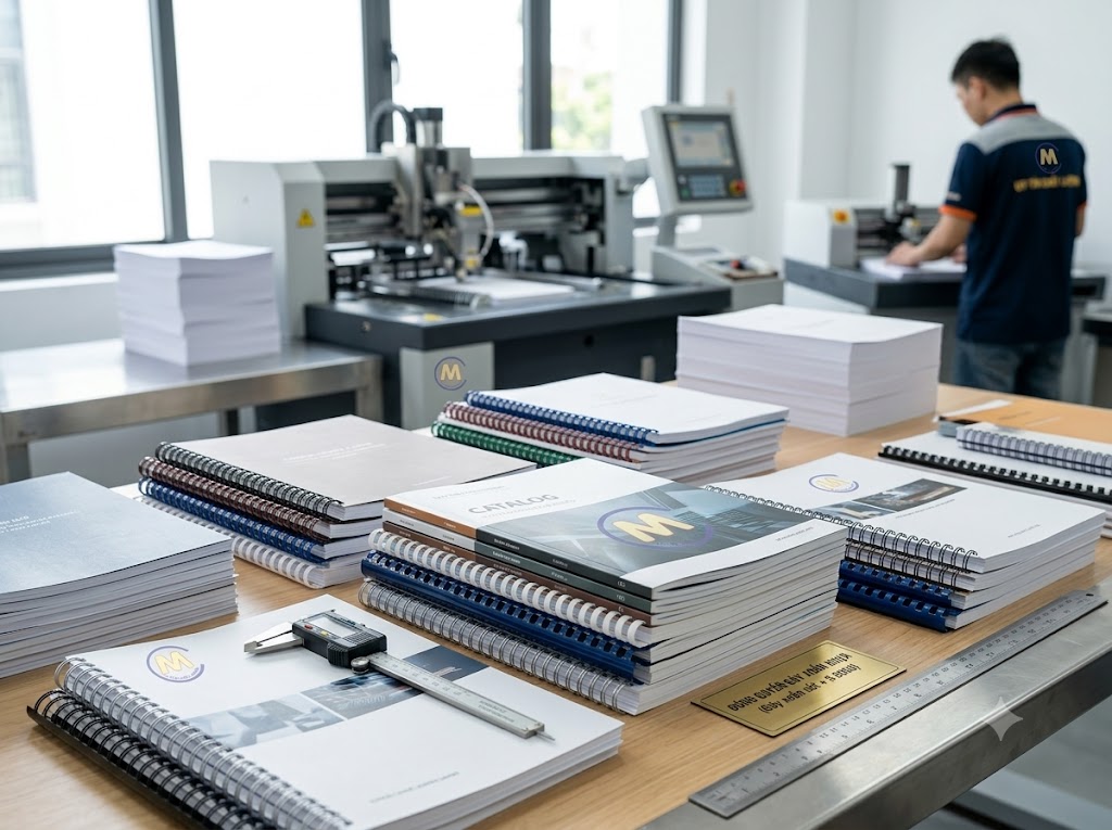 Dịch Vụ Đóng Quyển Gáy Xoắn Nhựa, Gáy Xoắn Sắt Uy Tín Giá Tốt