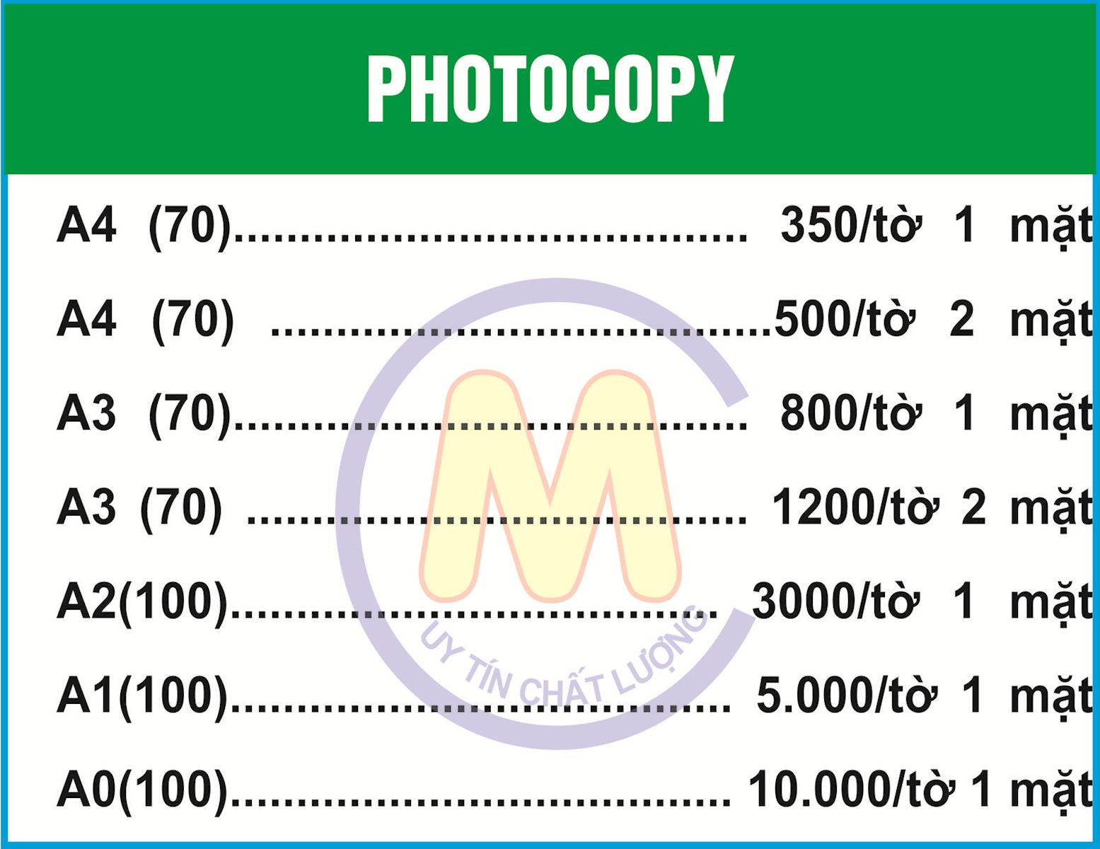 Dịch Vụ Photocopy Giá Rẻ, In Ấn Tài Liệu Chất Lượng & Lấy Ngay