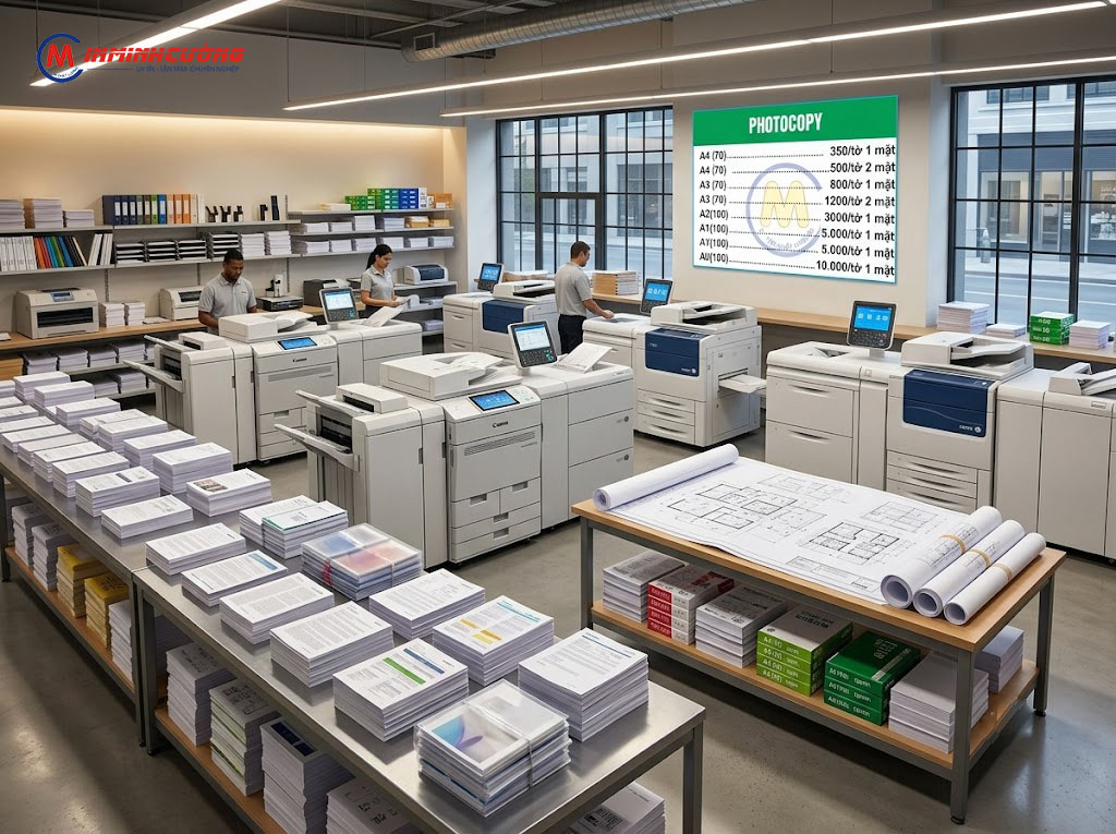 Dịch Vụ Photocopy Giá Rẻ, In Ấn Tài Liệu Chất Lượng & Lấy Ngay